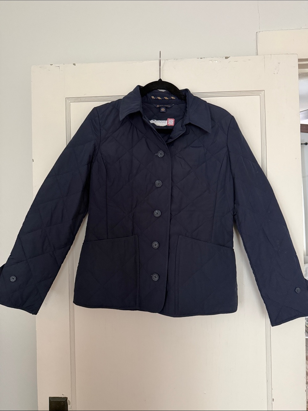 Brooks Brothers Women's Quilted Jacket - Navy